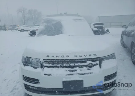 2017 Land Rover Range Rover Hse z USA, uszkodzony, nr VIN SALGS2FV6HA369452